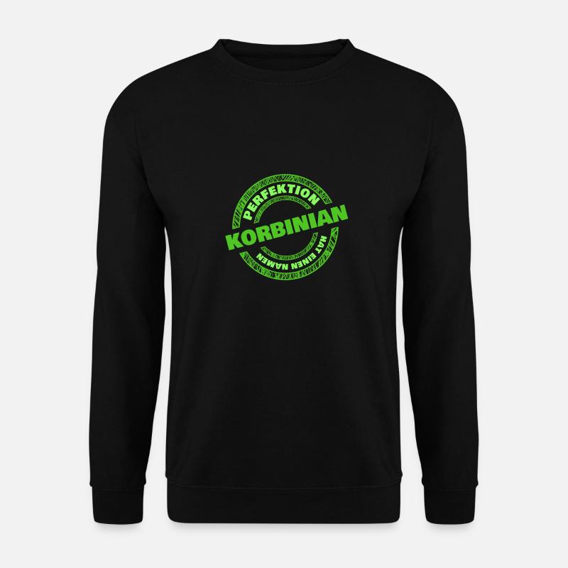 Korbinian - Unisex Pullover - Schwarz