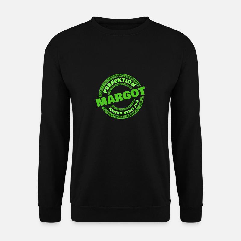 Perfektion Margot - Unisex Pullover - Schwarz