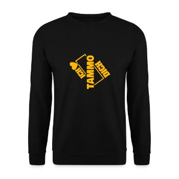 Tammo als Couple - Unisex Pullover - Schwarz - Vorne - Alina (178cm) & Michal (187cm)
