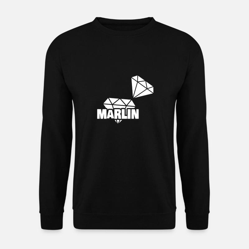Kostbar Marlin - Unisex Pullover - Schwarz