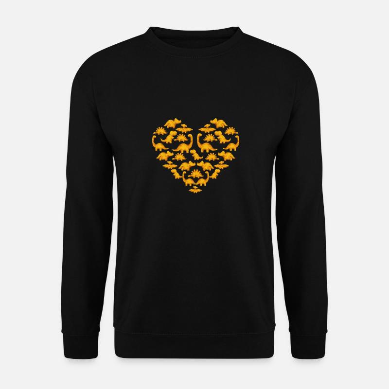Dino Nuggets Dinosaur Chicken Nuggets - Unisex Sweatshirt - black