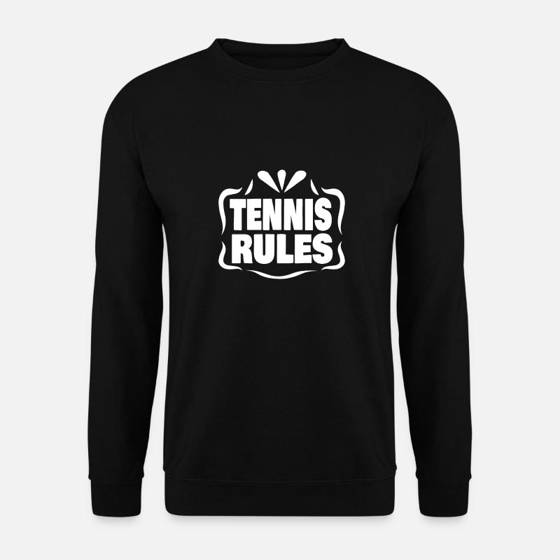 Tennis Tennis - Unisex Pullover - Schwarz
