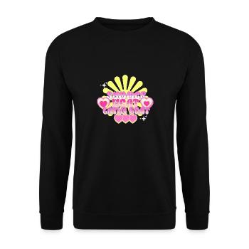 Mexican Spanish Latina Latino Summer Vacation - Unisex Pullover - Schwarz - Vorne - Alina (178cm) & Michal (187cm)