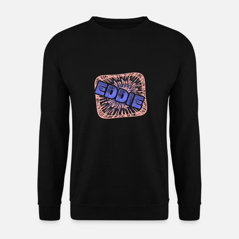 Kollege Eddie - Unisex Pullover - Schwarz