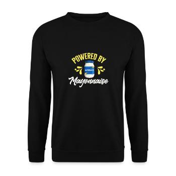 Mayonnaise - Unisex Sweatshirt - black - Front - Alina (178cm) & Michal (187cm)