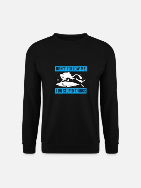 Plonger - Sweat-shirt Unisexe - noir