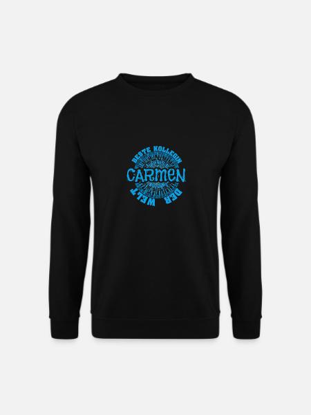 Beste Arbeitskollegin Carmen - Unisex Pullover - Schwarz