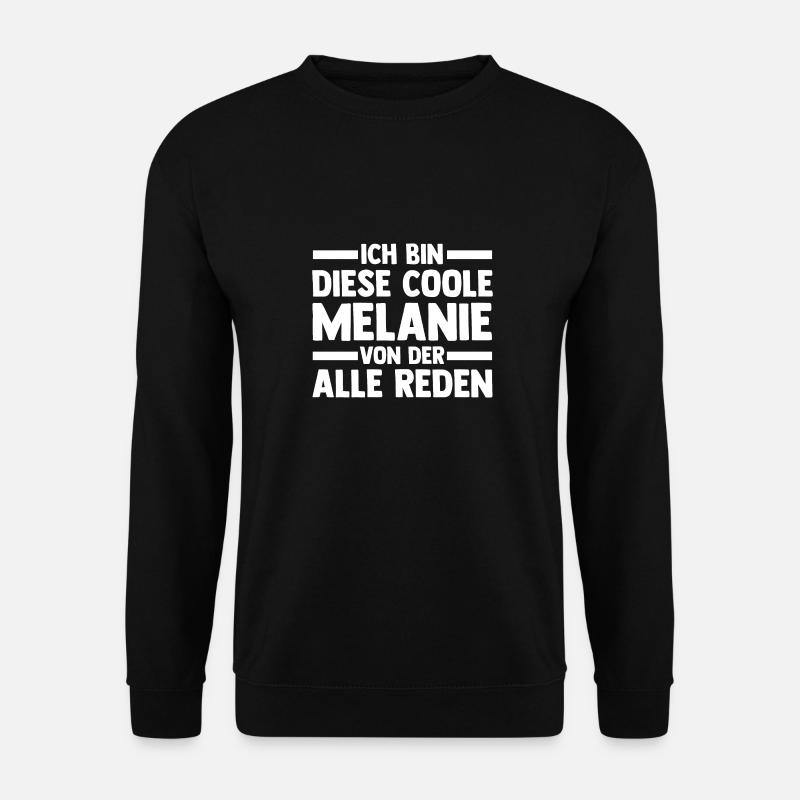 Melanie - Unisex Pullover - Schwarz