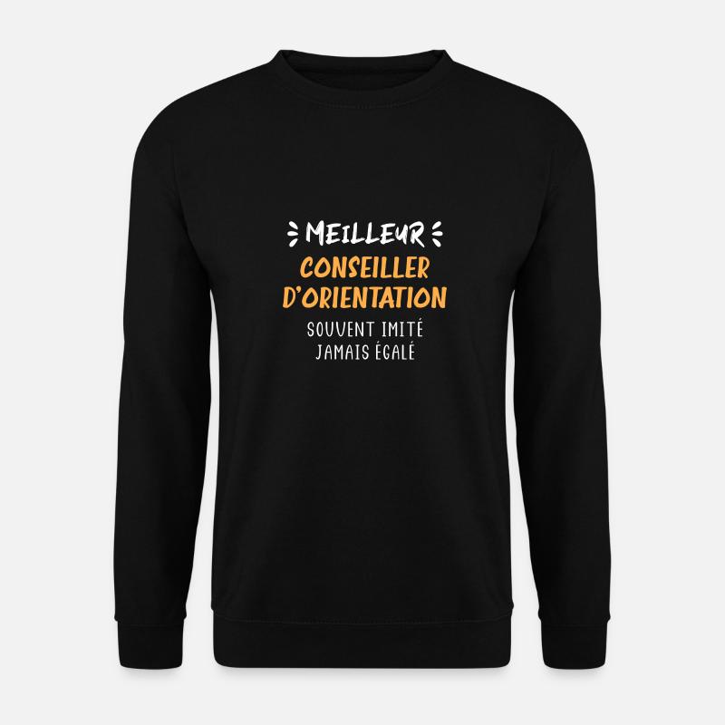 Meilleur conseiller d'orientation - Sweat-shirt Unisexe - noir
