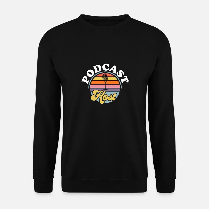 Podcaster Podcast - Unisex Pullover - Schwarz
