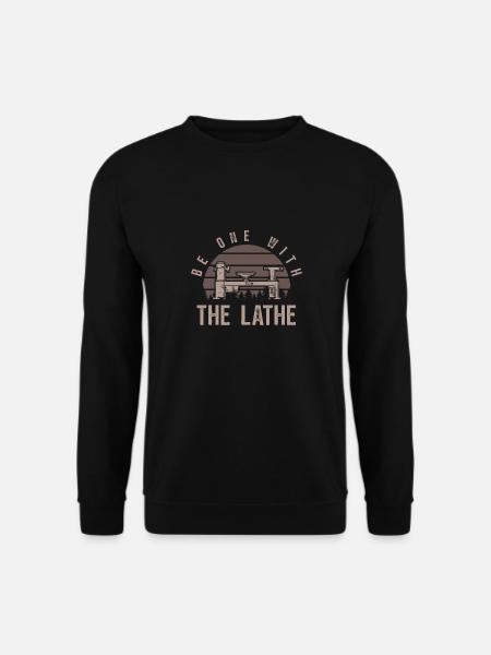 Turning Wood Lathe Lathe - Unisex Sweatshirt - black