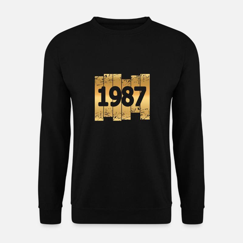 Gold 1987 - Unisex Pullover - Schwarz