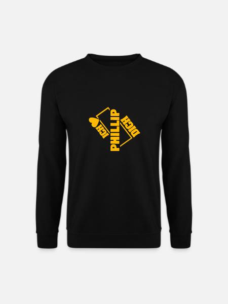 Dear Phillip, - Unisex Sweatshirt - black