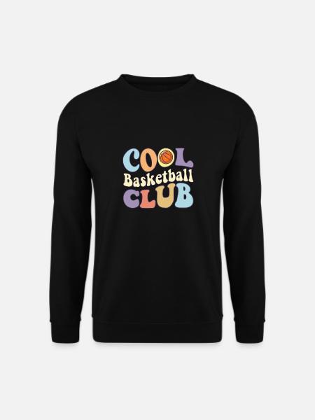 Cool Basketball Club Basketballer Crew Coach - Unisex Sweatshirt - black