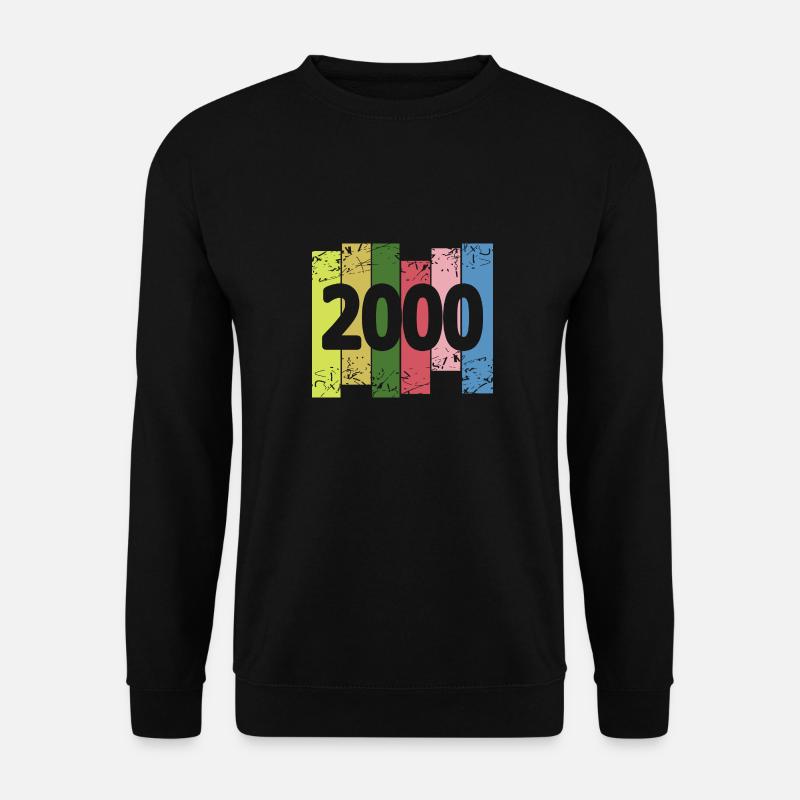 2000 - Sweat-shirt Unisexe - noir