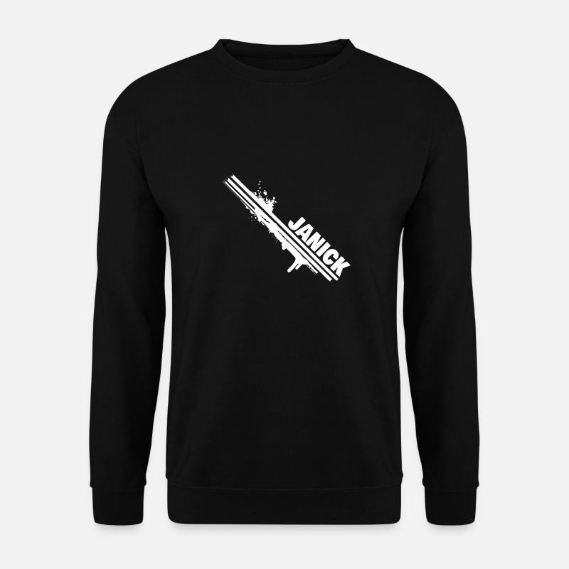Geschenk für Janick - Unisex Pullover - Schwarz