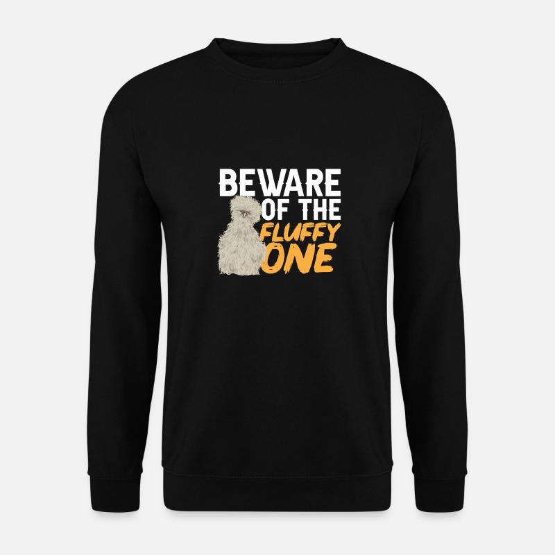 Seidenhuhn Silkie Chicken - Unisex Sweatshirt - black