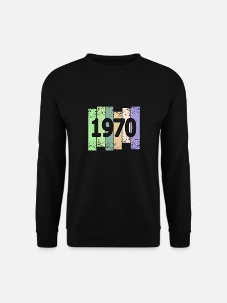 Artwork 1970 - Unisex Sweatshirt - black