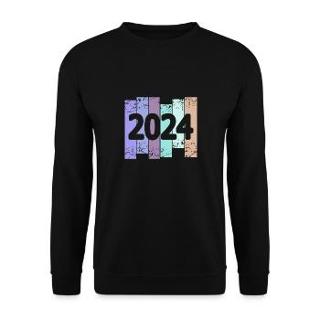 Classic Car 2024 - Unisex Sweatshirt - black - Front - Alina (178cm) & Michal (187cm)
