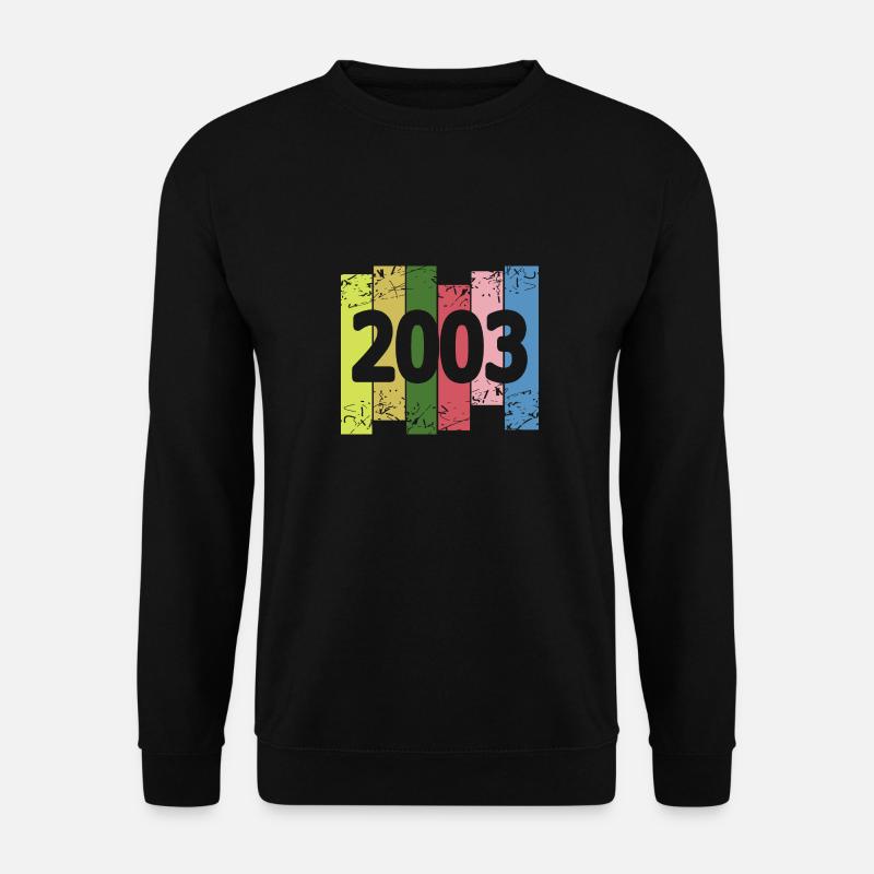 2003 - Sweat-shirt Unisexe - noir
