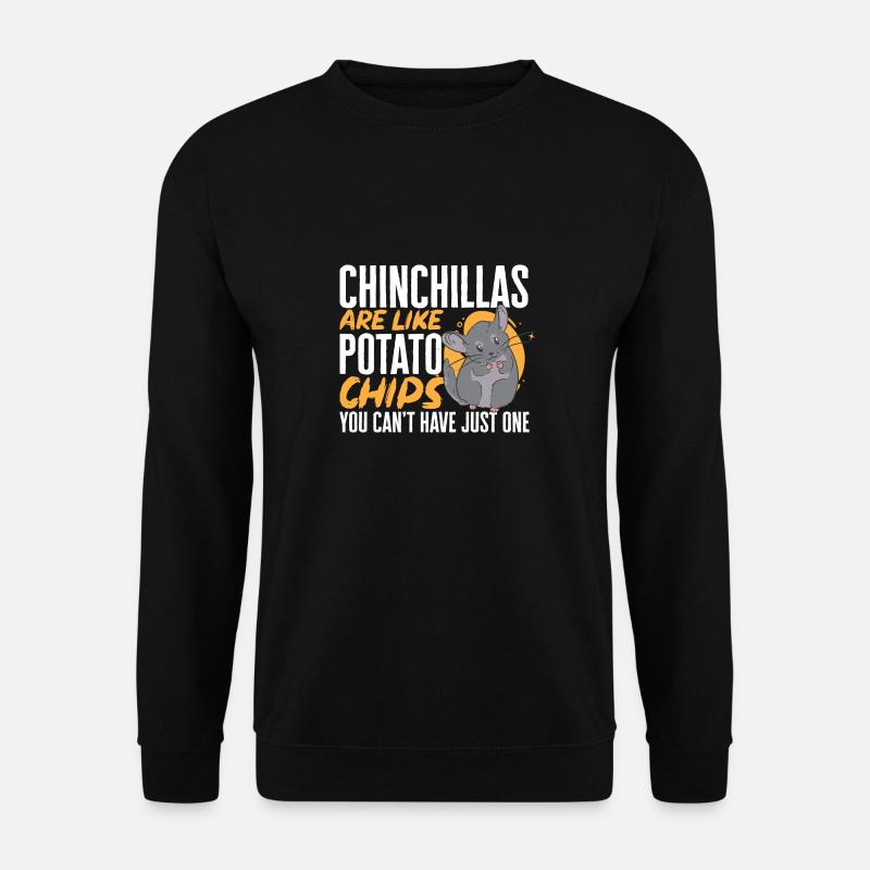 Chinchilla - Unisex Pullover - Schwarz