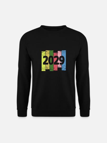 2029 - Sweat-shirt Unisexe - noir
