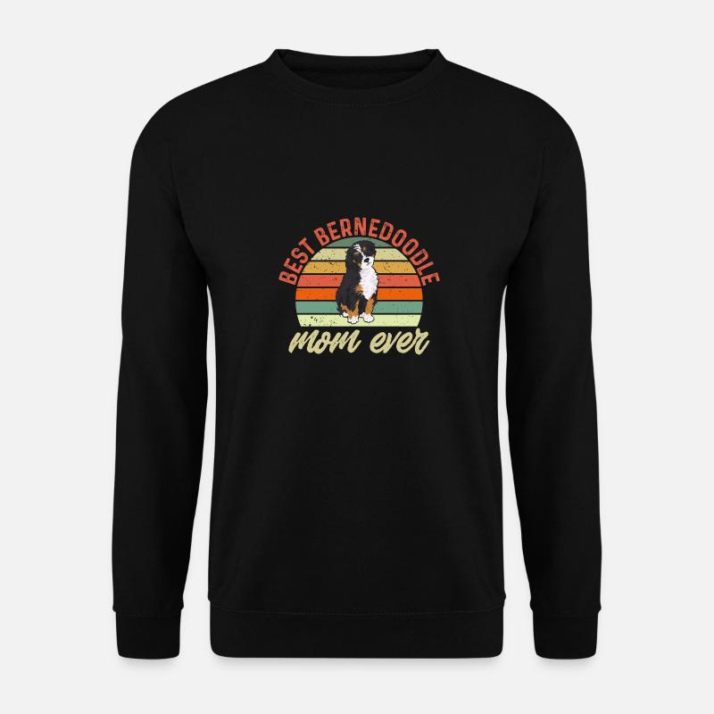 Chien Bernedoodle - Sweat-shirt Unisexe - noir