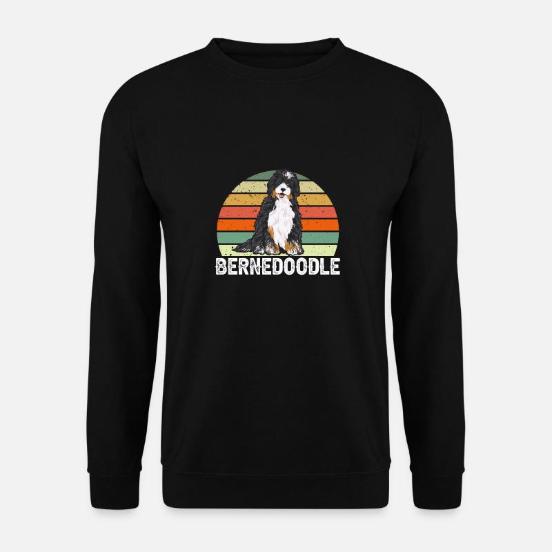 Chien Bernedoodle - Sweat-shirt Unisexe - noir