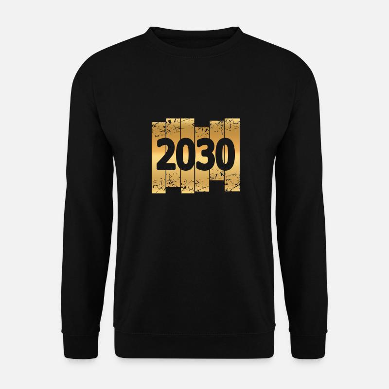 2030 - Unisex Sweatshirt - black