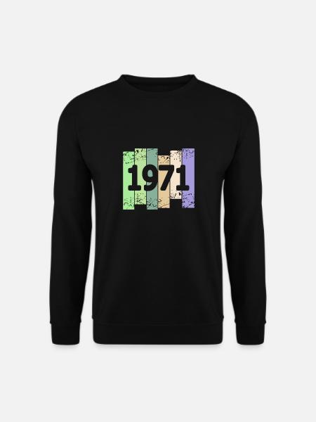 1971 - Unisex Sweatshirt - black