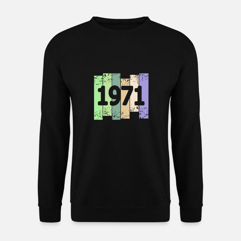 1971 - Unisex Pullover - Schwarz