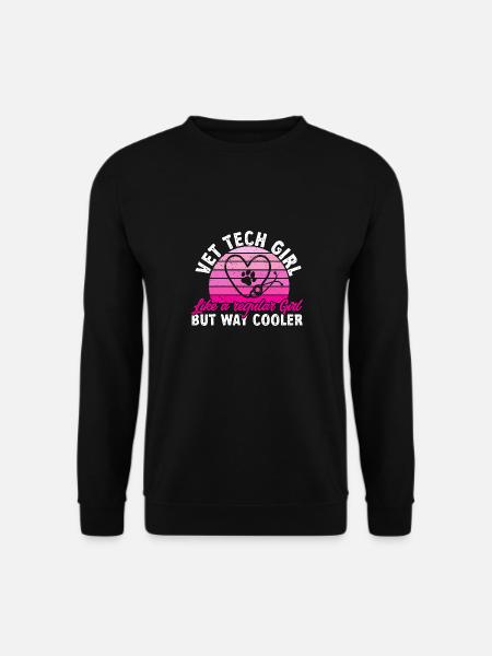 Vet Tech Veterinary Veterinary Technician - Unisex Sweatshirt - black