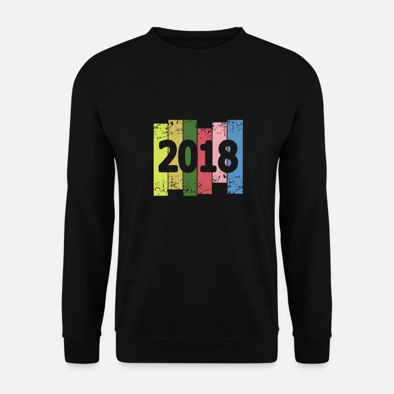 Funny 2018 - Unisex Sweatshirt - black