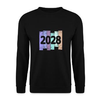 Goths 2028 - Unisex Sweatshirt - black - Front - Alina (178cm) & Michal (187cm)
