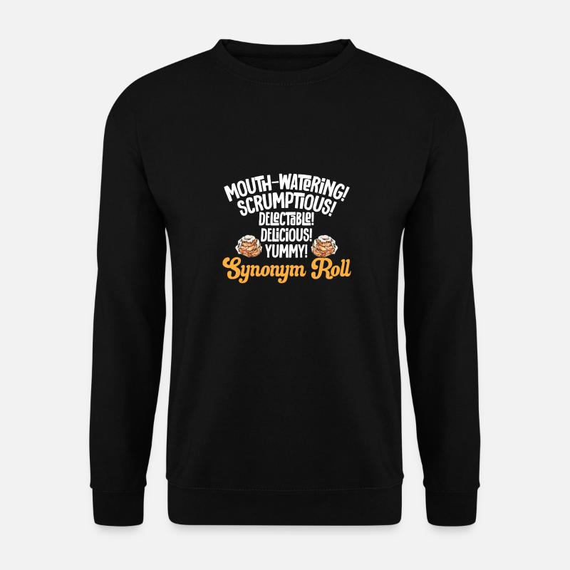 Cinnamon roll - Unisex Sweatshirt - black