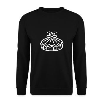 Galette - Sweat-shirt Unisexe - noir - Devant - Alina (178cm) & Michal (187cm)
