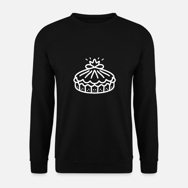 Pfannkuchen - Unisex Pullover - Schwarz