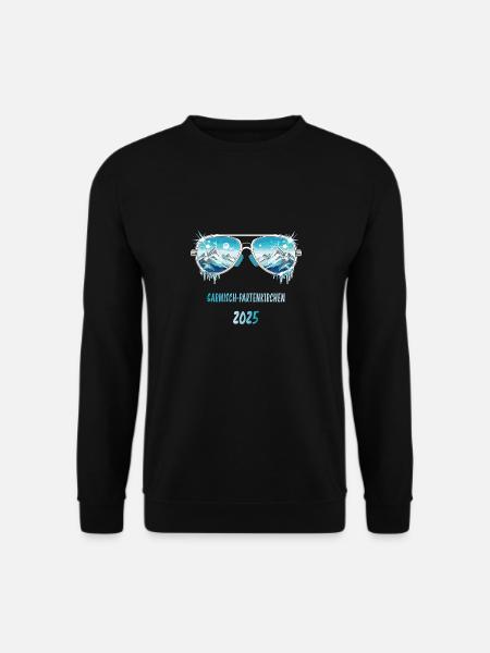 GARMISCH PARTENKIRCHEN 2025 - Unisex Pullover - Schwarz