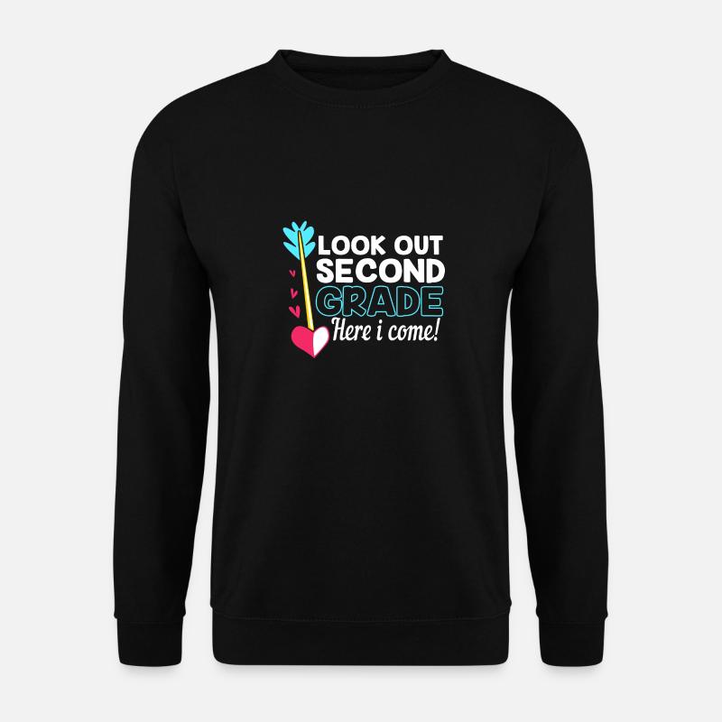 2nd Grade - Unisex Sweatshirt - black