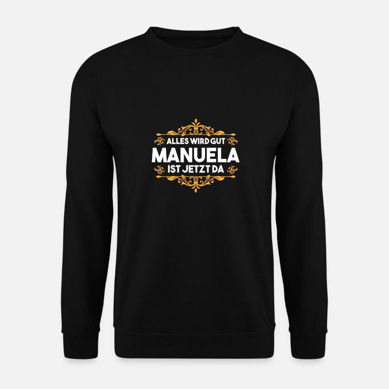 Manuela - Unisex Pullover - Schwarz