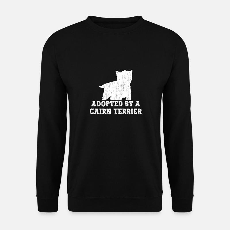 Cairn Terrier Hund - Unisex Pullover - Schwarz