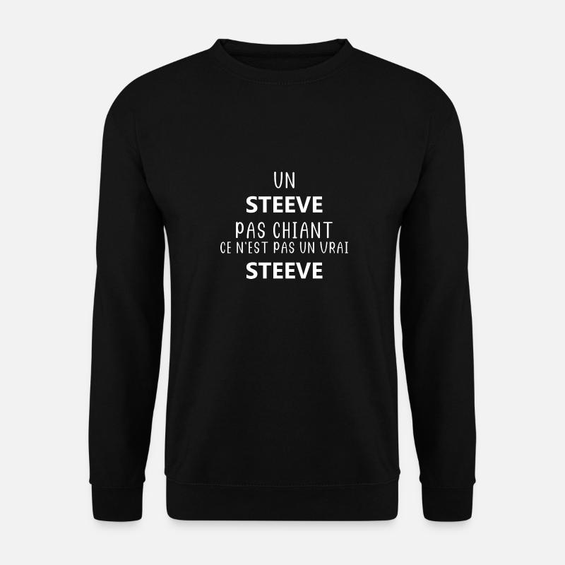 steeve - Sweat-shirt Unisexe - noir