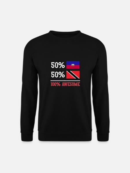 Trinidad and Tobago flag - Unisex Sweatshirt - black