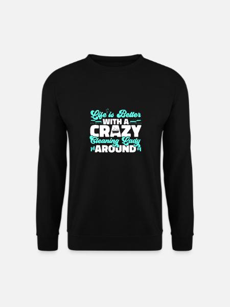 Domestic help, cleaner, housekeeper - Unisex Sweatshirt - black