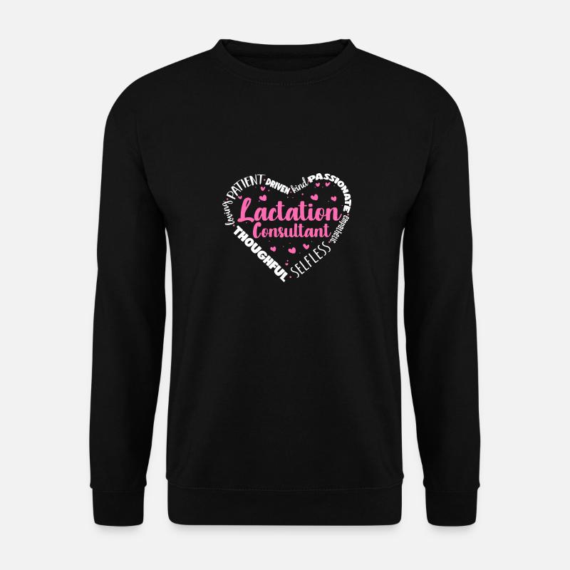 Lactation Consultant IBCLC - Unisex Sweatshirt - black