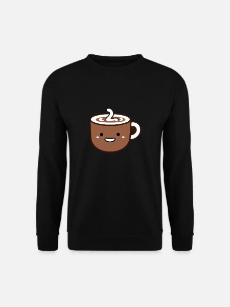 Humor Small Hot Chocolate - Unisex Sweatshirt - black