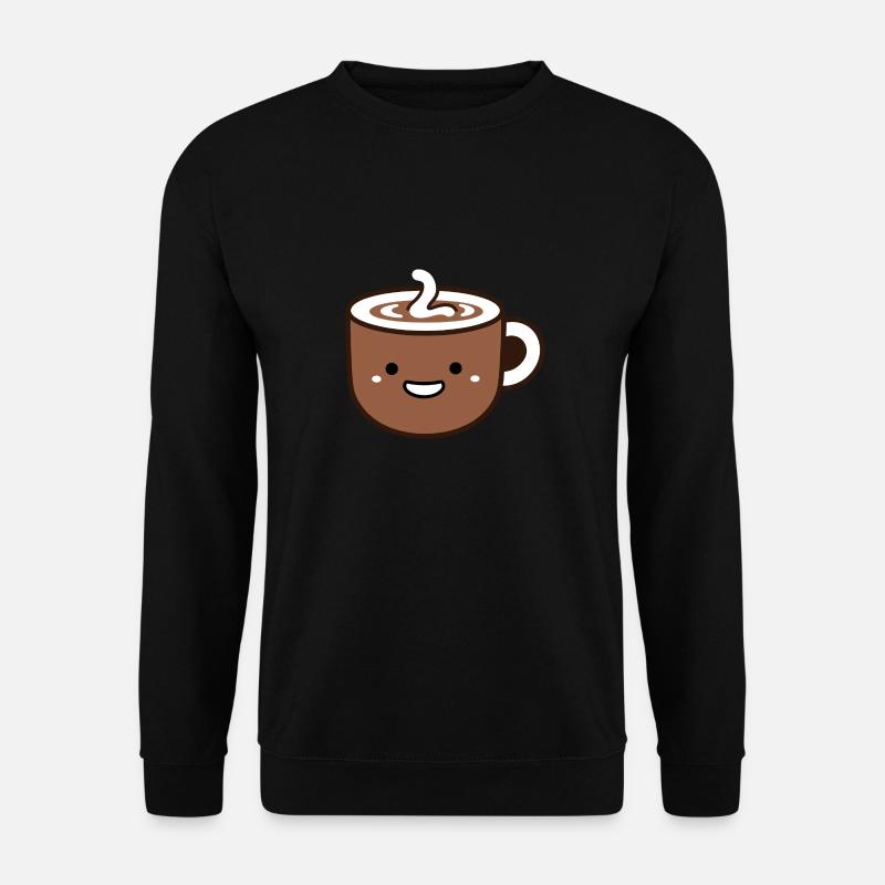 Humor Small Hot Chocolate - Unisex Sweatshirt - black