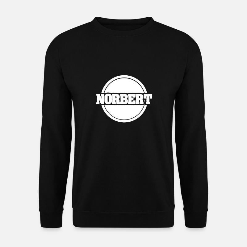 Prénom Norbert - Sweat-shirt Unisexe - noir