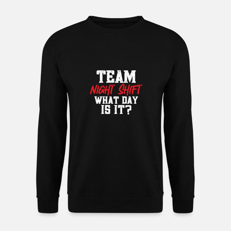 Infirmière de nuit - Sweat-shirt Unisexe - noir