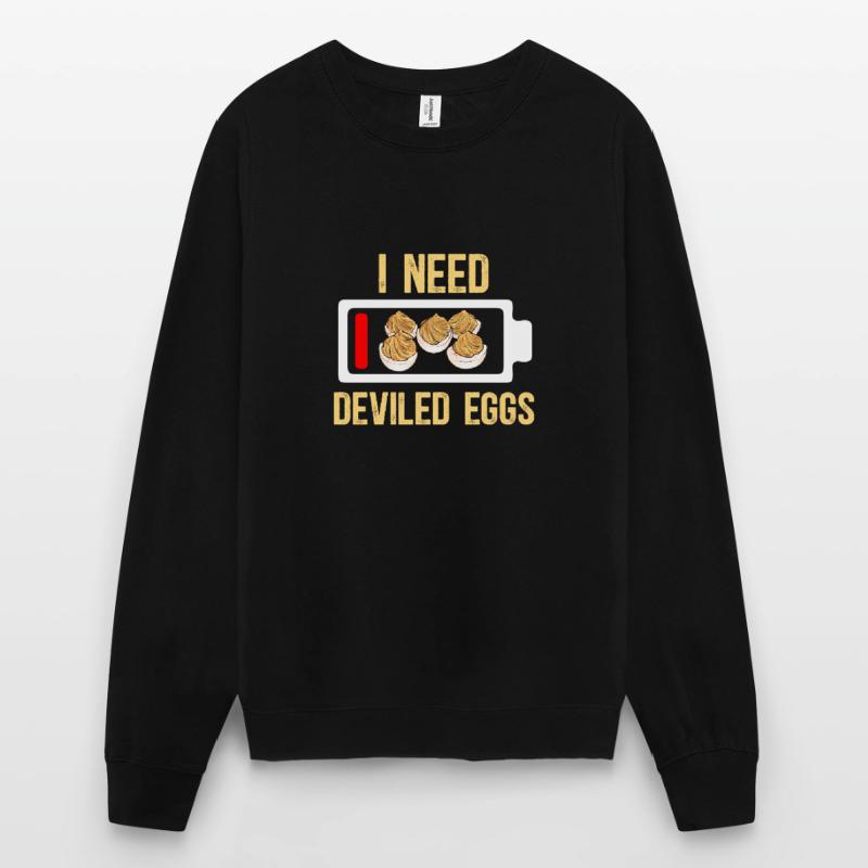 Stuffed Eggs Deviled Eggs Unisex Sweatshirt